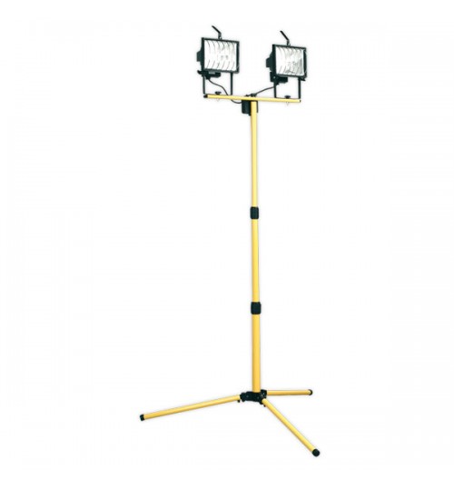 Sealey Telescopic Floodlight 2 x 400W/230V Tungsten/Halogen C-Class